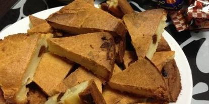 Шаг 6: манника с изюмом