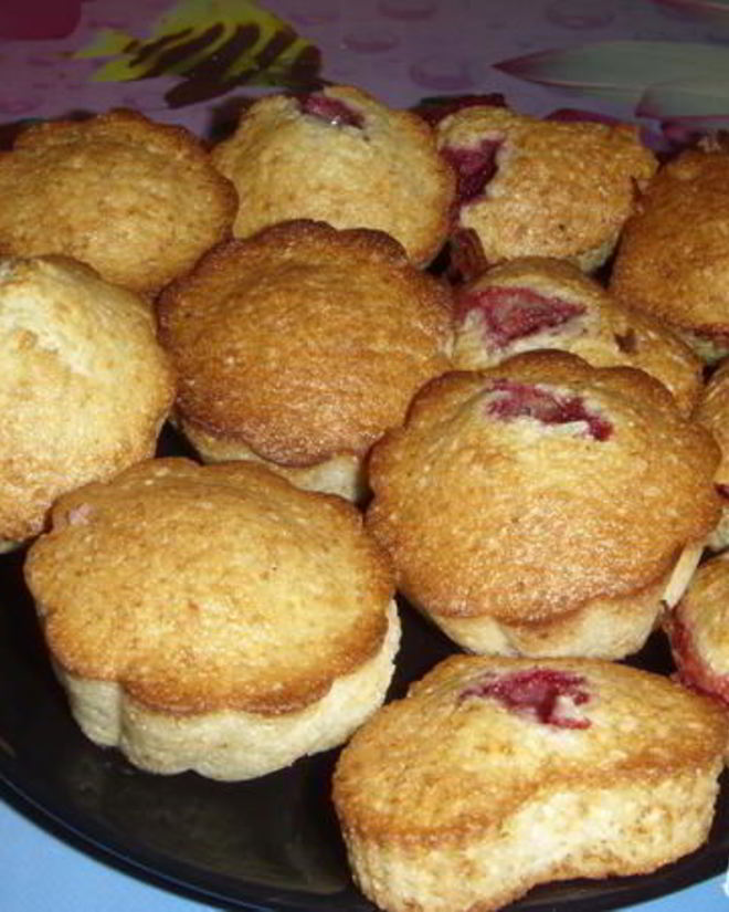 Рецепт манника с клубникой