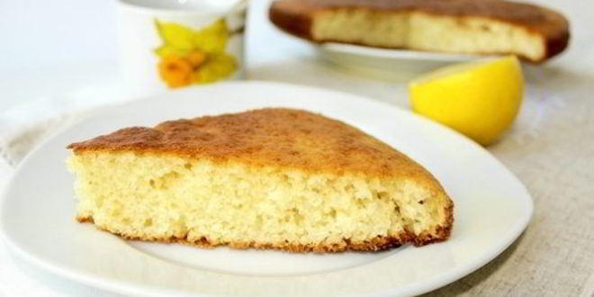 Рецепт манника с лимоном