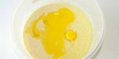 Шаг 2: манника с лимоном