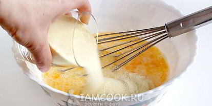 Шаг 4: манника с маком