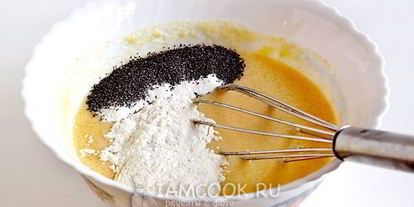 Шаг 5: манника с маком