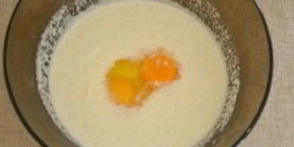 Шаг 1: манника с творогом в духовке