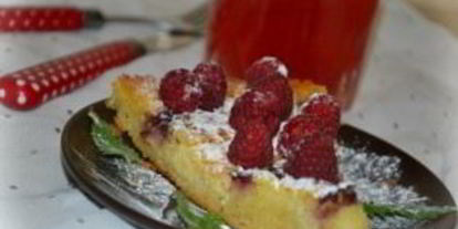 Шаг 6: манника с творогом в духовке