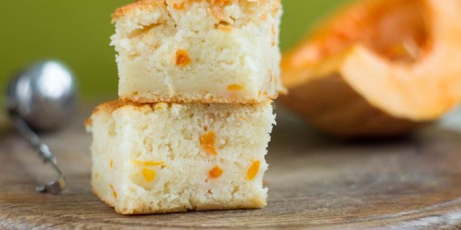 Рецепт манника с тыквой