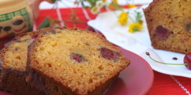 Рецепт манника с вишней