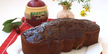 Шаг 5: манника с вишней