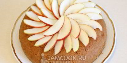 Шаг 15: манника с яблоками в мультиварке