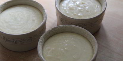 Шаг 3: порционного манника на молоке