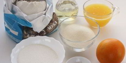 Шаг 2: постного апельсинового манника