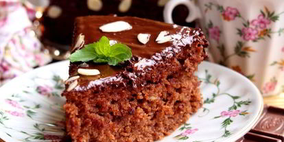 Шаг 12: шоколадна-бананового дрожжевой манник