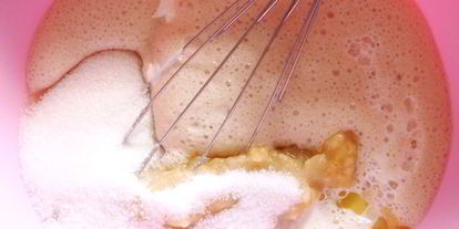 Шаг 3: шоколадна-бананового дрожжевой манник