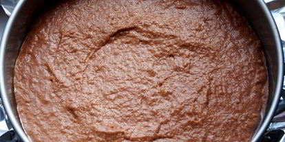 Шаг 7: шоколадна-бананового дрожжевой манник