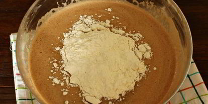 Шаг 7: шоколадного манника на молоке