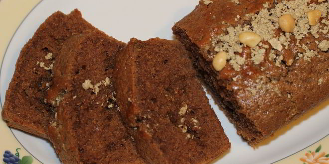 Рецепт Шоколадного манника с халвой