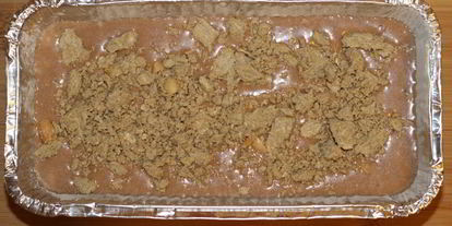 Шаг 6: шоколадного манника с халвой