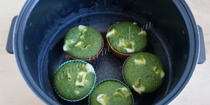 Шаг 9: зеленых мини-манников с сыром в мультиварке