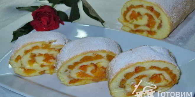Рецепт необычного рулета