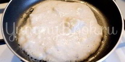 Шаг 3: банановых оладий