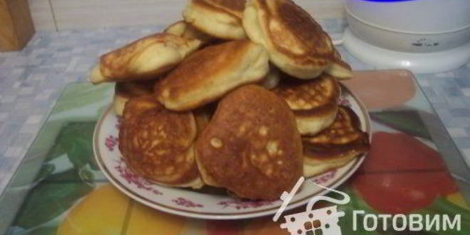 Рецепт бисквитных оладий