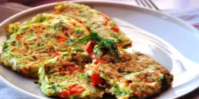 Рецепт Диетических оладий из кабачков