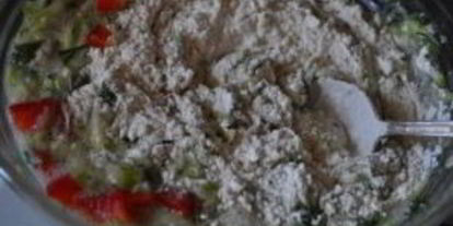 Шаг 4: диетических оладий из кабачков