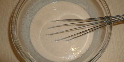 Шаг 2: гречневых оладий с коричными яблоками