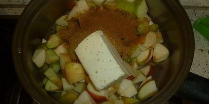 Шаг 3: гречневых оладий с коричными яблоками