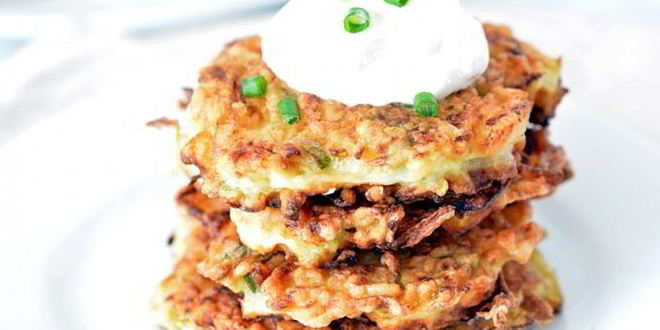 Рецепт кабачковых оладушек