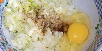 Шаг 3: капустных оладий из капусты