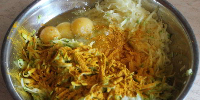 Рецепт картофельно-кабачковых оладьи