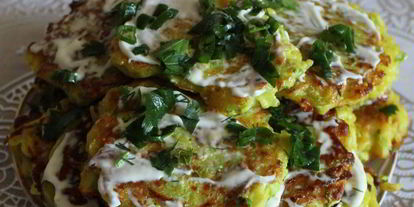 Шаг 3: картофельно-кабачковых оладьи