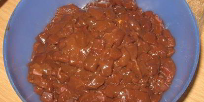 Шаг 1: куриных оладий с печенью