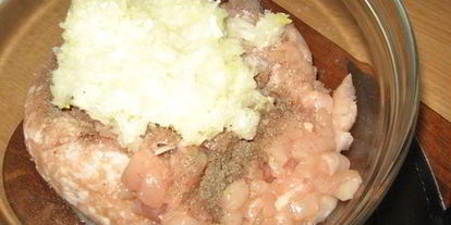 Шаг 2: куриных оладий с печенью