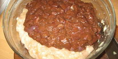 Шаг 3: куриных оладий с печенью