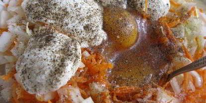 Шаг 3: луковых оладий