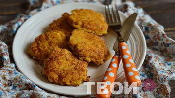 Рецепт Морковных оладий