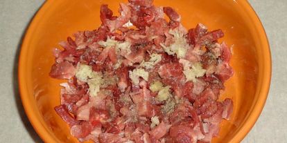 Шаг 2: мясных оладий