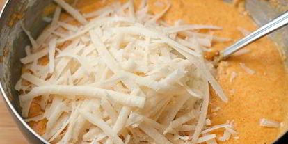 Шаг 4: несладких оладий из тыквы с сыром