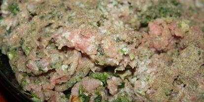 Шаг 1: оладий из индейки