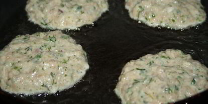 Шаг 4: оладий из индейки