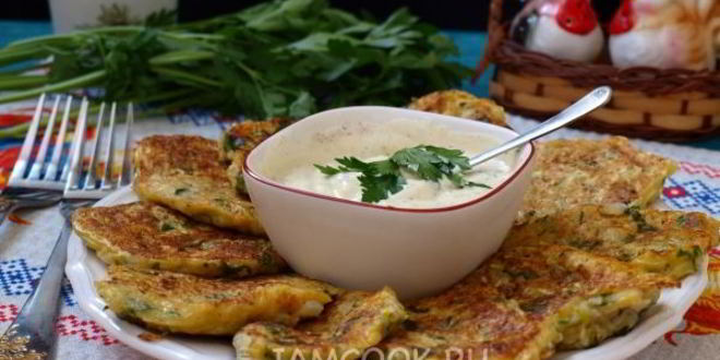 Рецепт оладий из кабачков и картофеля