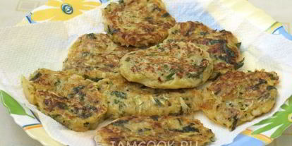 Шаг 11: оладий из кабачков и картофеля