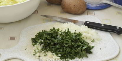 Шаг 4: оладий из кабачков и картофеля