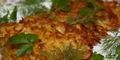 Шаг 5: оладий из картофеля