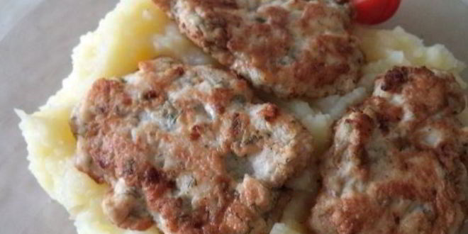 Рецепт оладий из куриного фарша