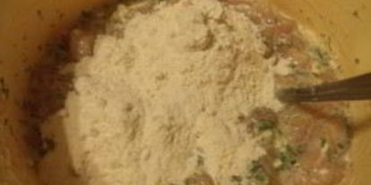 Шаг 6: оладий из куриного фарша