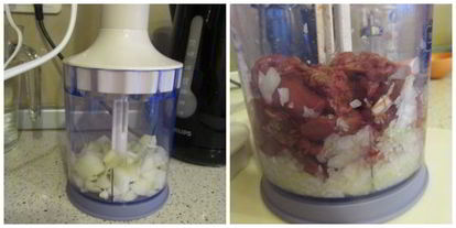 Шаг 1: оладий из куриной печени