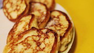 Рецепт Оладий иза манного круп