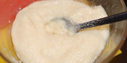 Шаг 4: оладий из манной крупы